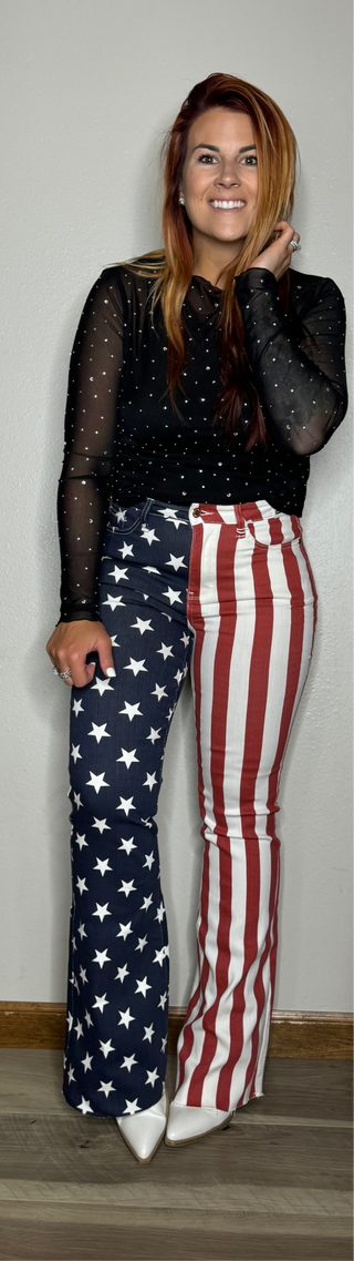 Judy Blue Stars & Stripes Jean