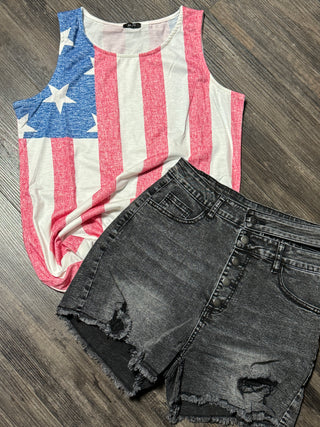 Stars & Stripes Vintage Tanktop