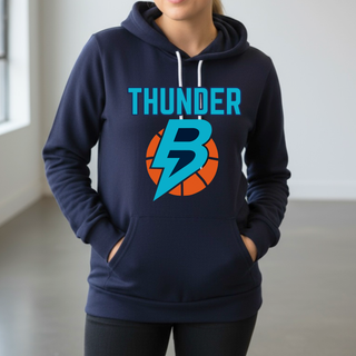 THUNDER BASKETBALL BLUE FONT