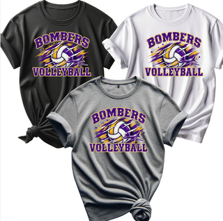 BOMBERS DISTRESSED VOLLEYBALL