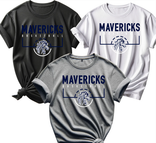 MAVERICKS BASKETBALL HALF COURT