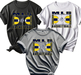 MAVERICKS BASKETBALL FULL COURT YELLOW ACCENT