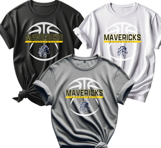 MAVERICKS BASKETBALL LARGE B-BALL YELLOW ACCENT