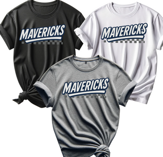 MAVERICKS RETRO CHECKERS
