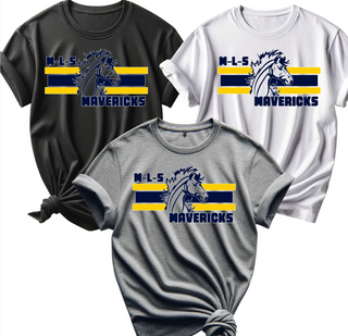 MLS MAVERICKS YELLOW & NAVY LINES
