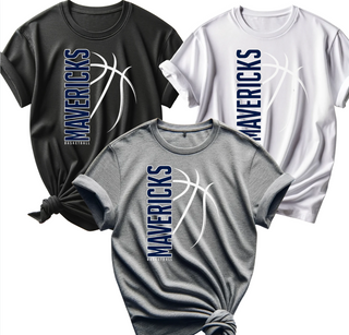 MAVERICKS VERTICAL BASKETBALL