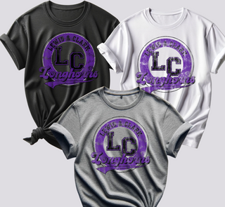 LONGHORNS DISTRESSED CIRCLE