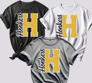 HONKERS FAUX GLITTER H
