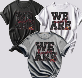 WE ARE HONKERS FAUX GLITTER