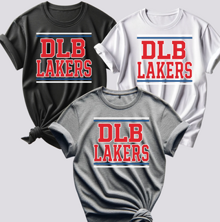 DLB LAKERS BLUE WHITE STRIPES