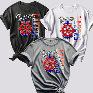 DLB VERTICAL OMBRE LAKERS