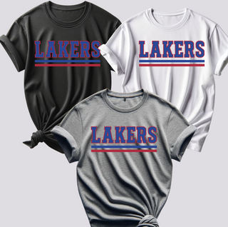 LAKERS DOUBLE STRIPES