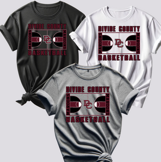 DIVIDE COUNTY MAROONS BASKETBALL COURT