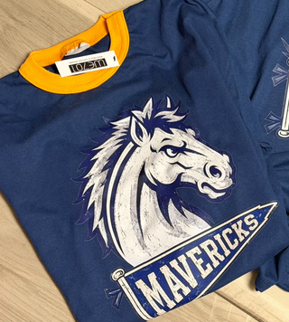 MAVERICKS OLD SCHOOL RETRO TEE