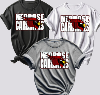 NEDROSE CARDINALS BOLD WHITE