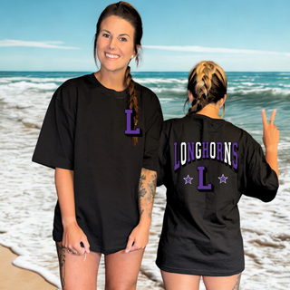 LONGHORNS TWO SIDED TEE