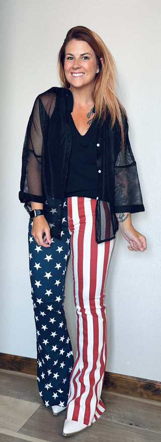 Judy Blue Stars & Stripes Jean