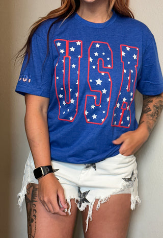 USA Puff Star Tee