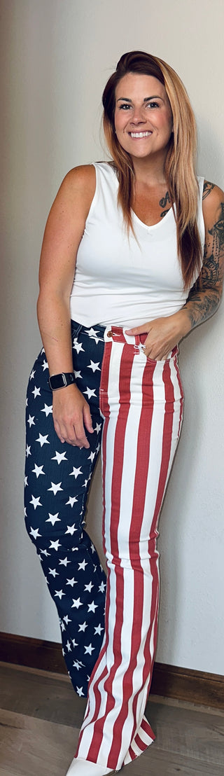 Judy Blue Stars & Stripes Jean