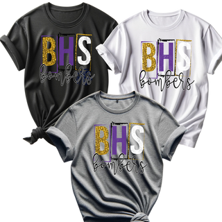 BHS BOMBERS (FAUX GLITTER)