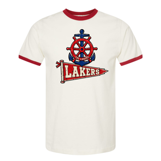 LAKERS OLD SCHOOL RETRO TEE