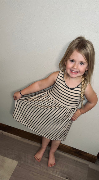 Kids Sleeve A-Line Dress