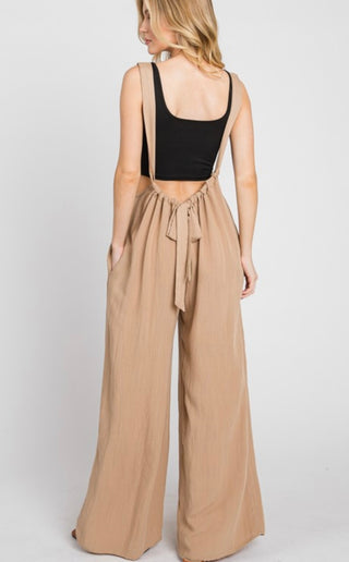 Suspender Style Jumpsuit